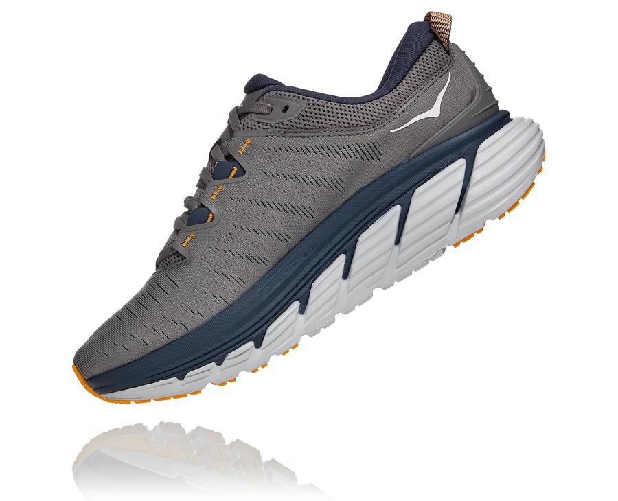 Chaussure Running Hoka One One Gaviota 3 Homme - Grise - DXE-819250